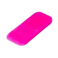 Выгонка полиуретановая розовая скругленная Pinky Slider, 0,6x3x7,5 см