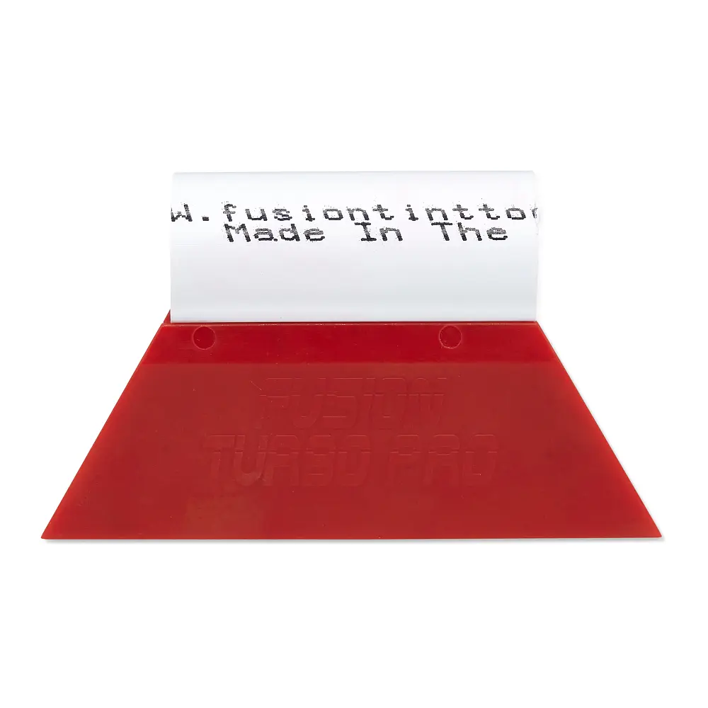 Выгонка FUSION TURBO PRO красная (95) с пластиковой ручкой, 8,9 см.