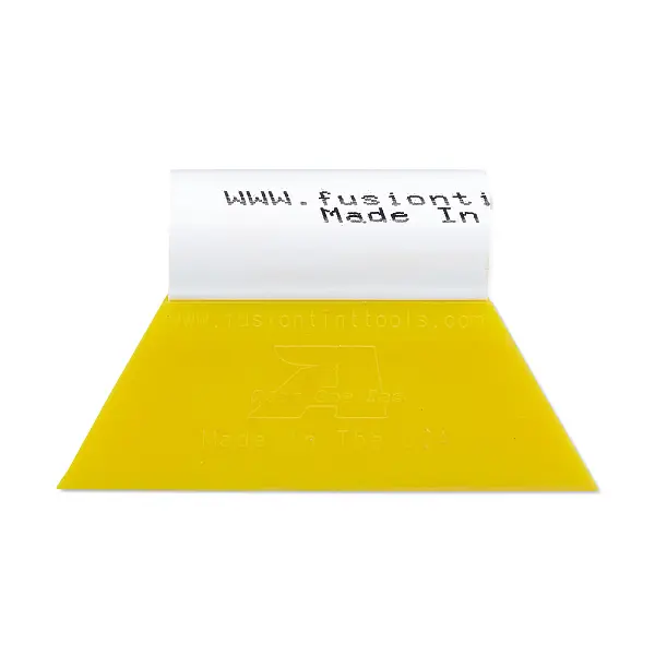 Выгонка FUSION TURBO PRO желтая (85) с пластиковой ручкой, 8,9 см.